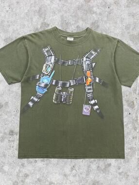 2000's Anvil IRL Hiker Backpack Graphic T-Shirt
